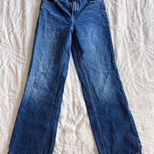 Stradivarius Dark Blue Denim Jeans